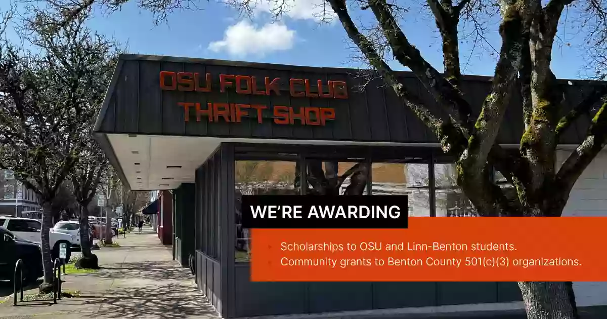 OSU Folk Club Thrift Shop