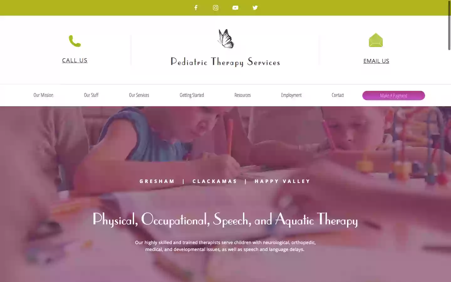 Pediatric Therapy Services