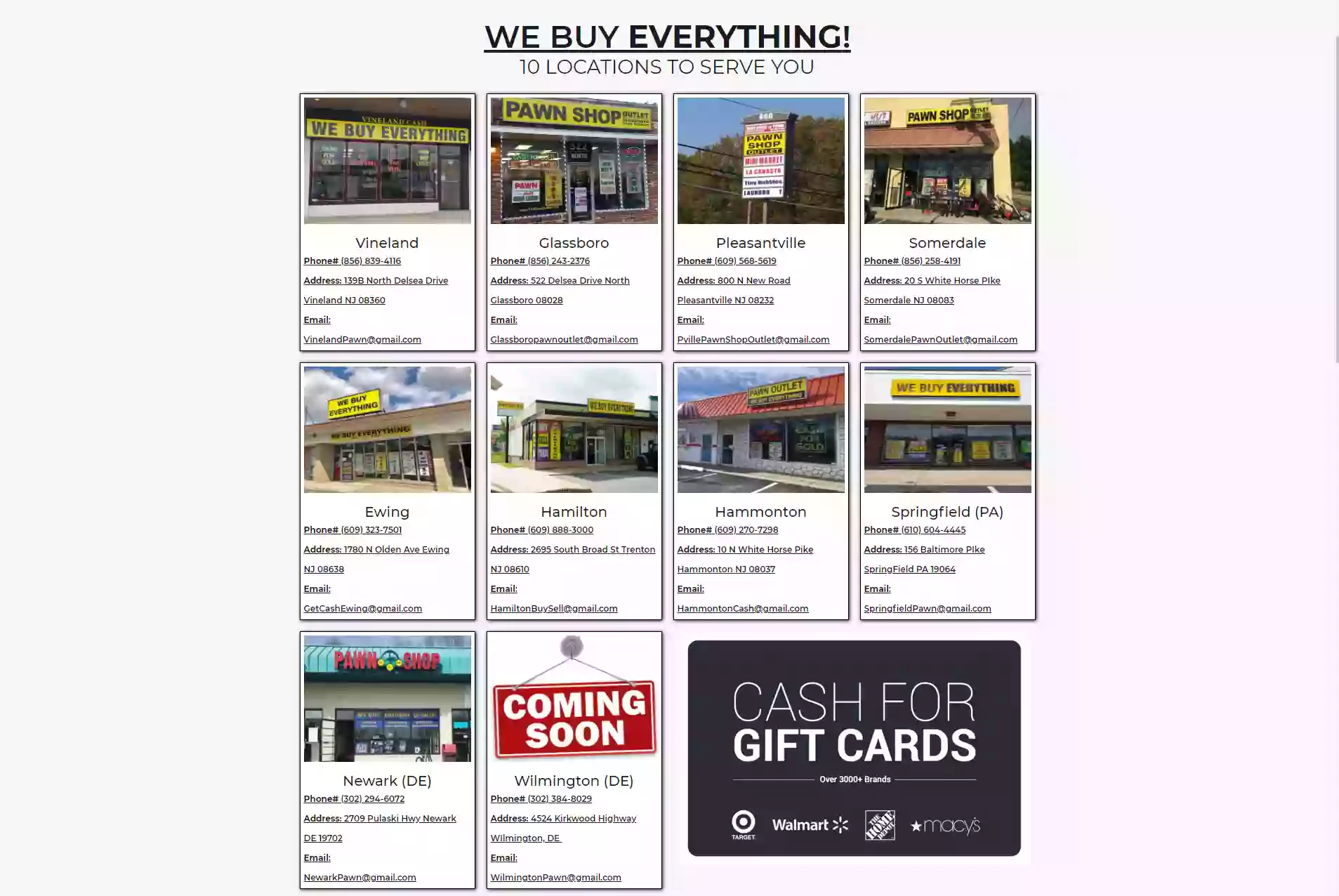 We Buy Everything - Philadelphia