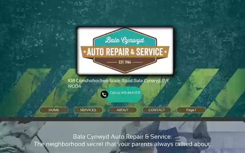 Bala Cynwyd Auto Repair. Service & Alignments