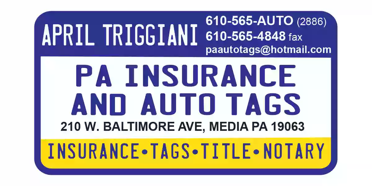 April Triggiani Insurance and Auto Tags