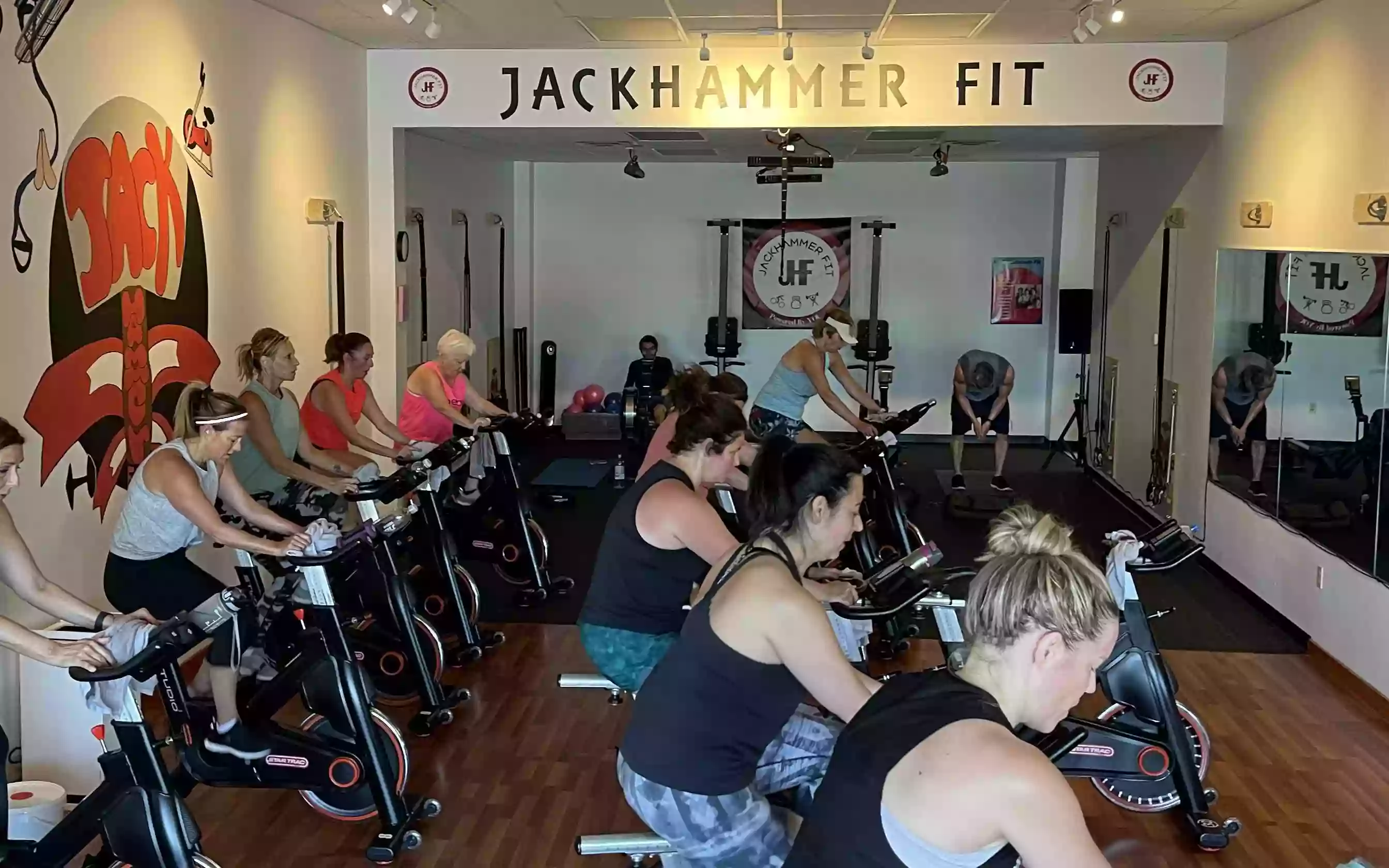 JackHammer Fit - Cycle, Row, Barre & Fitness