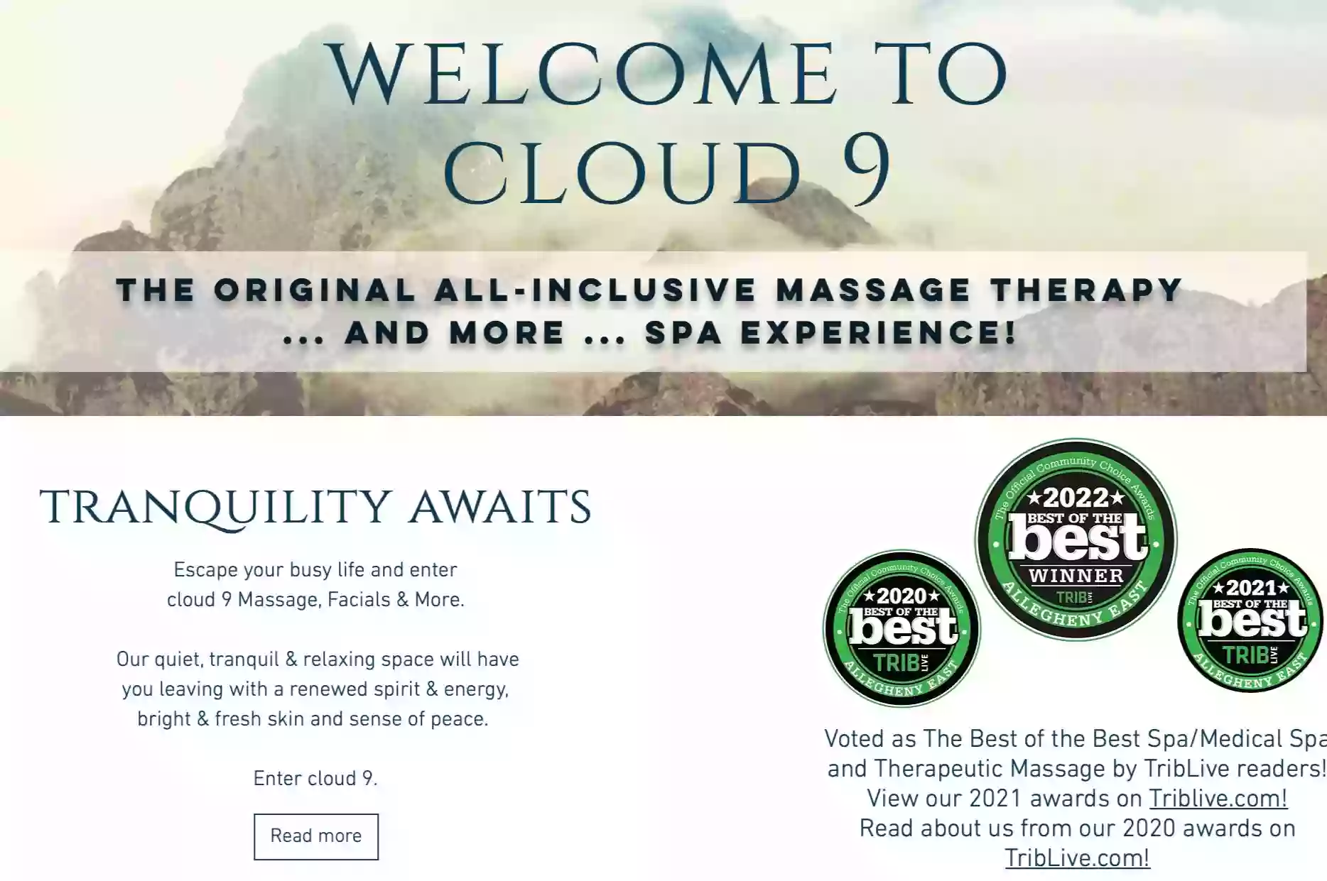 Cloud 9 Massage, Facials & More