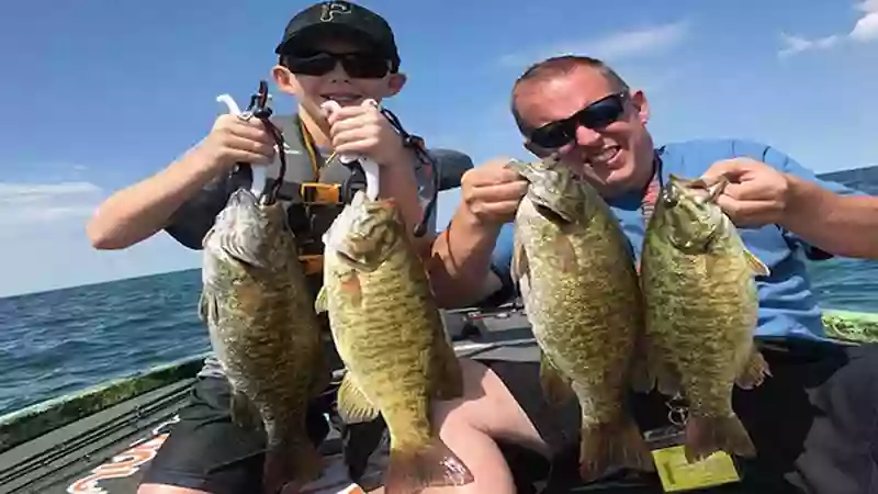 Bass Fishing Lake Erie