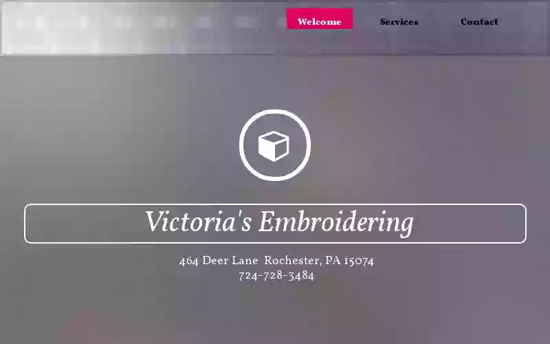 Victoria's Embroidering