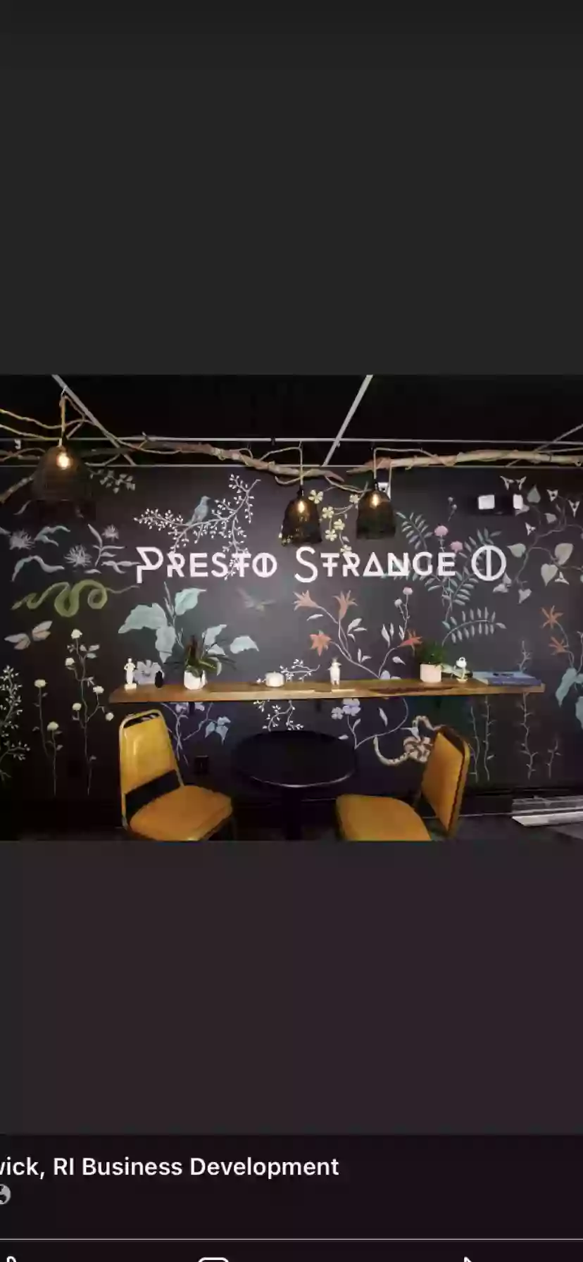 Presto Strange O Cafe