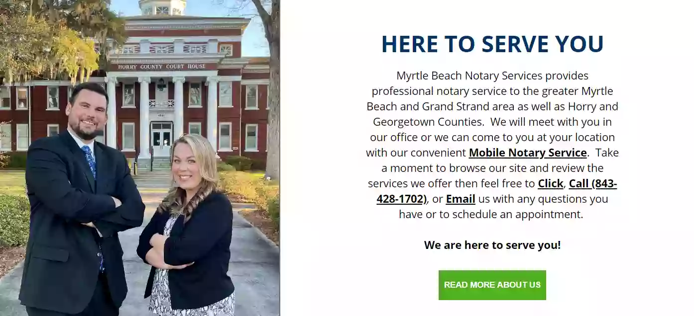 Myrtle Beach Notary Services