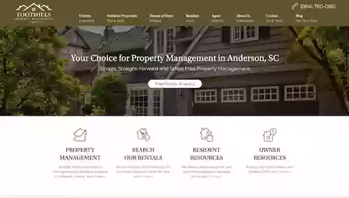 Foothills Property Management of Anderson