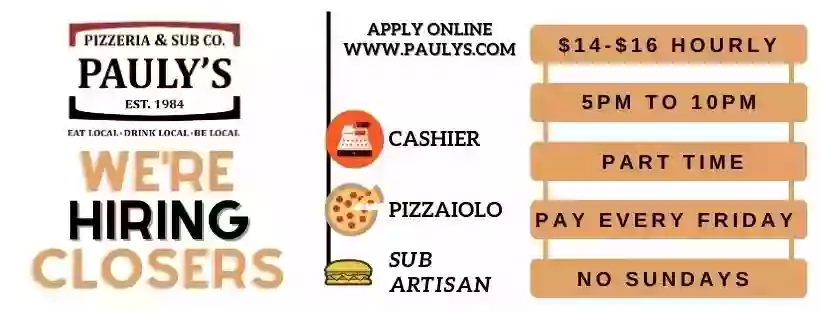 Pauly's Pizzeria & Sub Co.