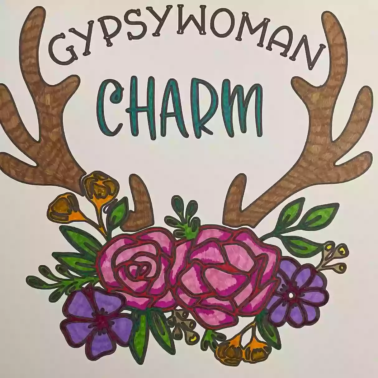 Gypsy woman charm