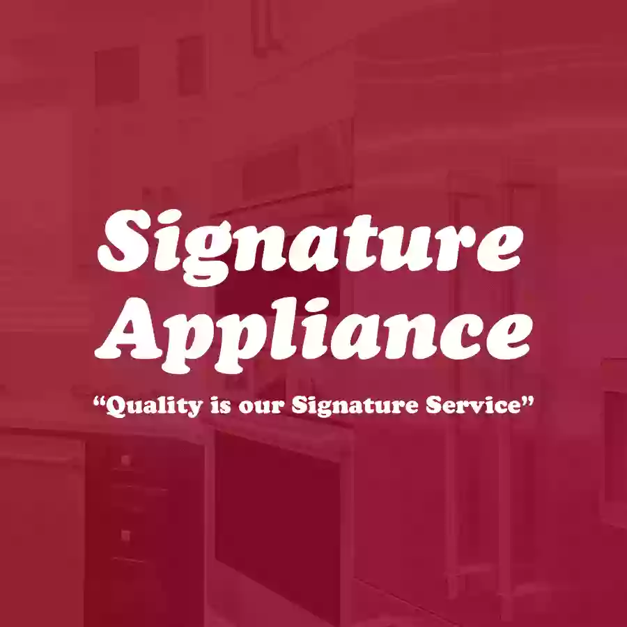 Signature Appliance