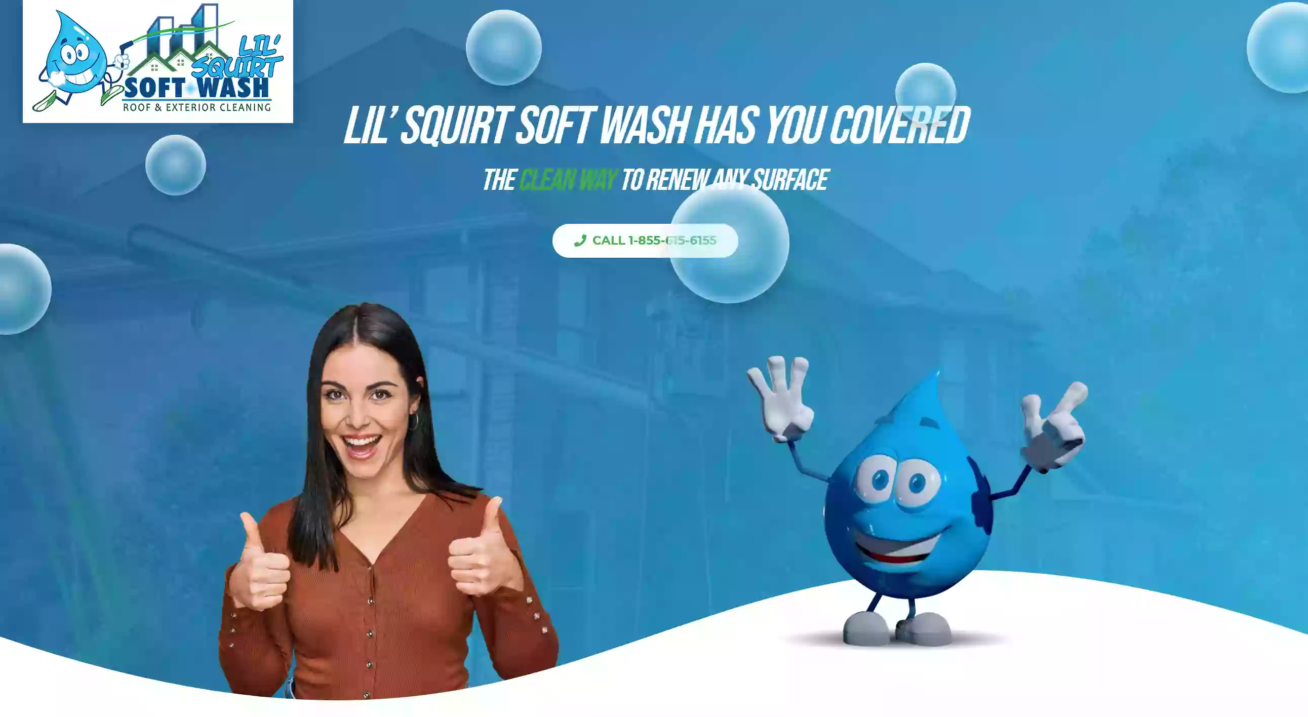 Lil' Squirt Soft Wash-Pressure Washing