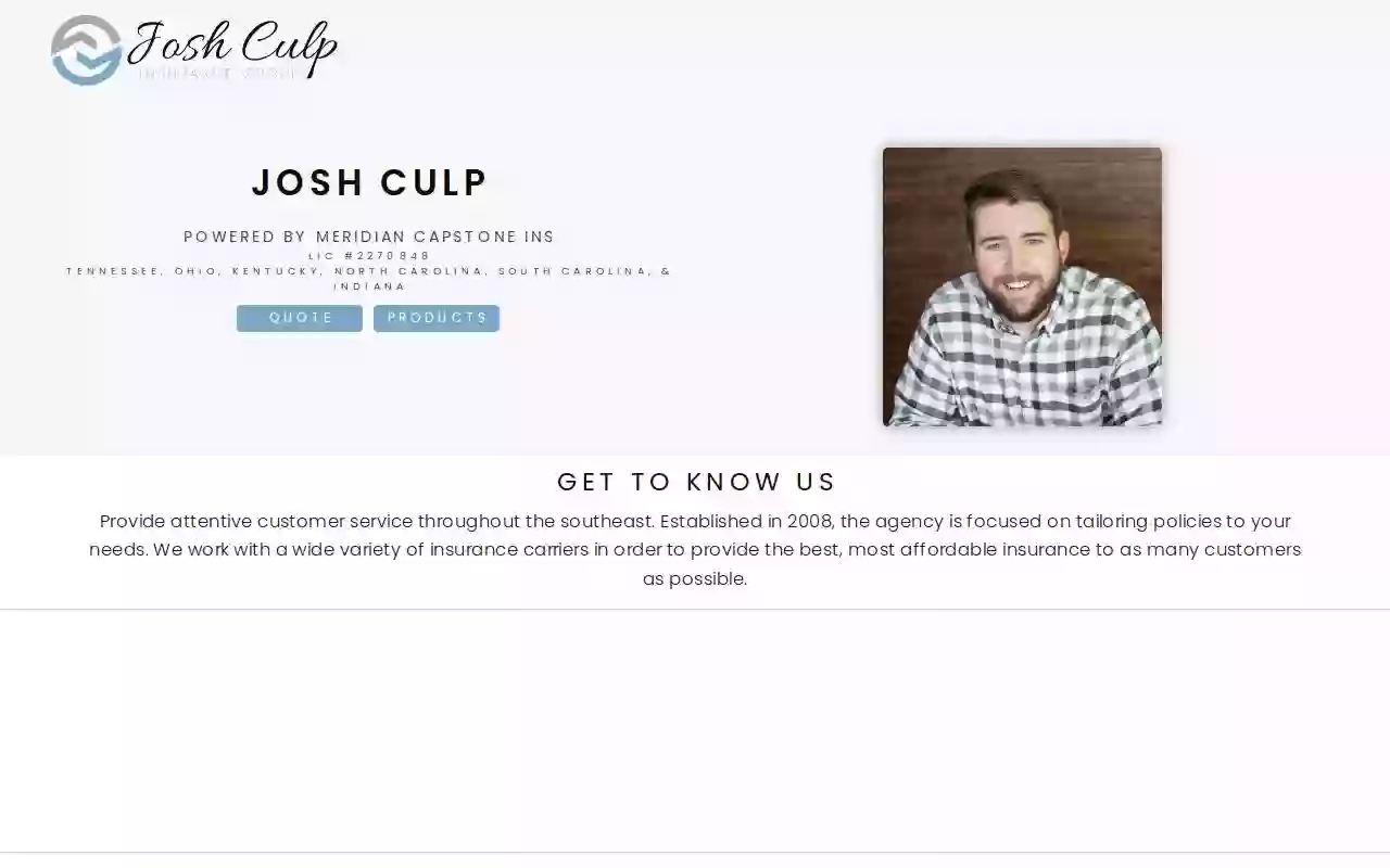 Josh Culp Insurance Powered By Meridian Capstone