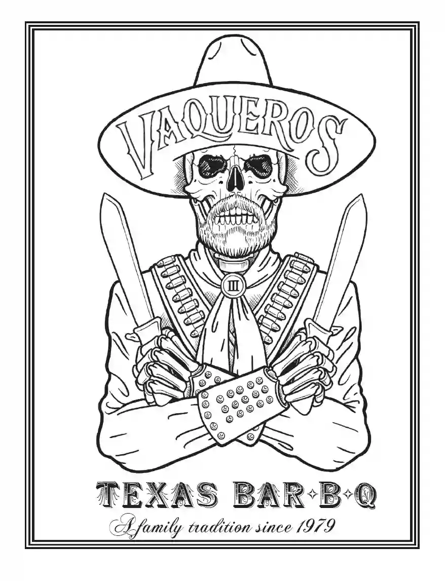 VAQUEROS TEXAS BAR-B-Q