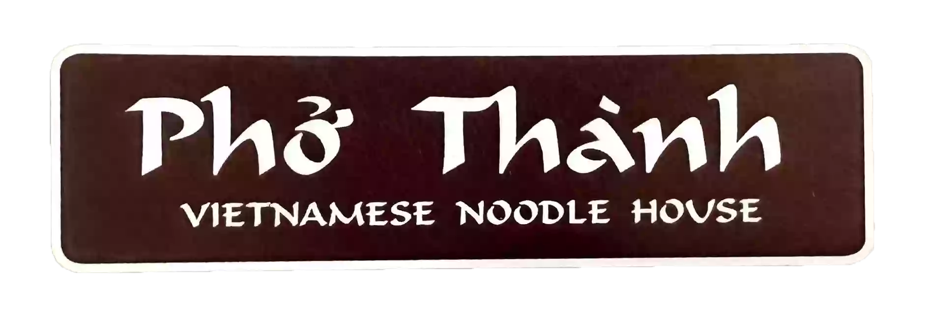 Pho Thanh Vietnamese Noodle House