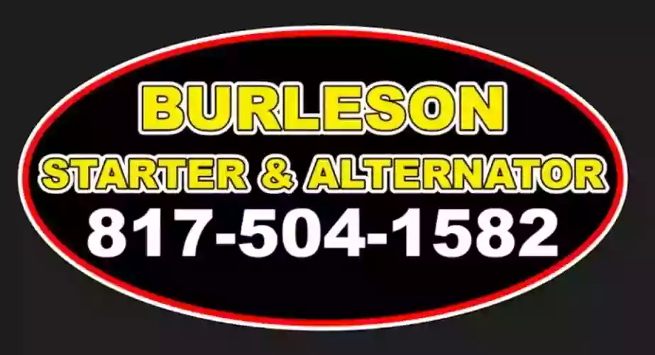 Burleson Starter and Alternator