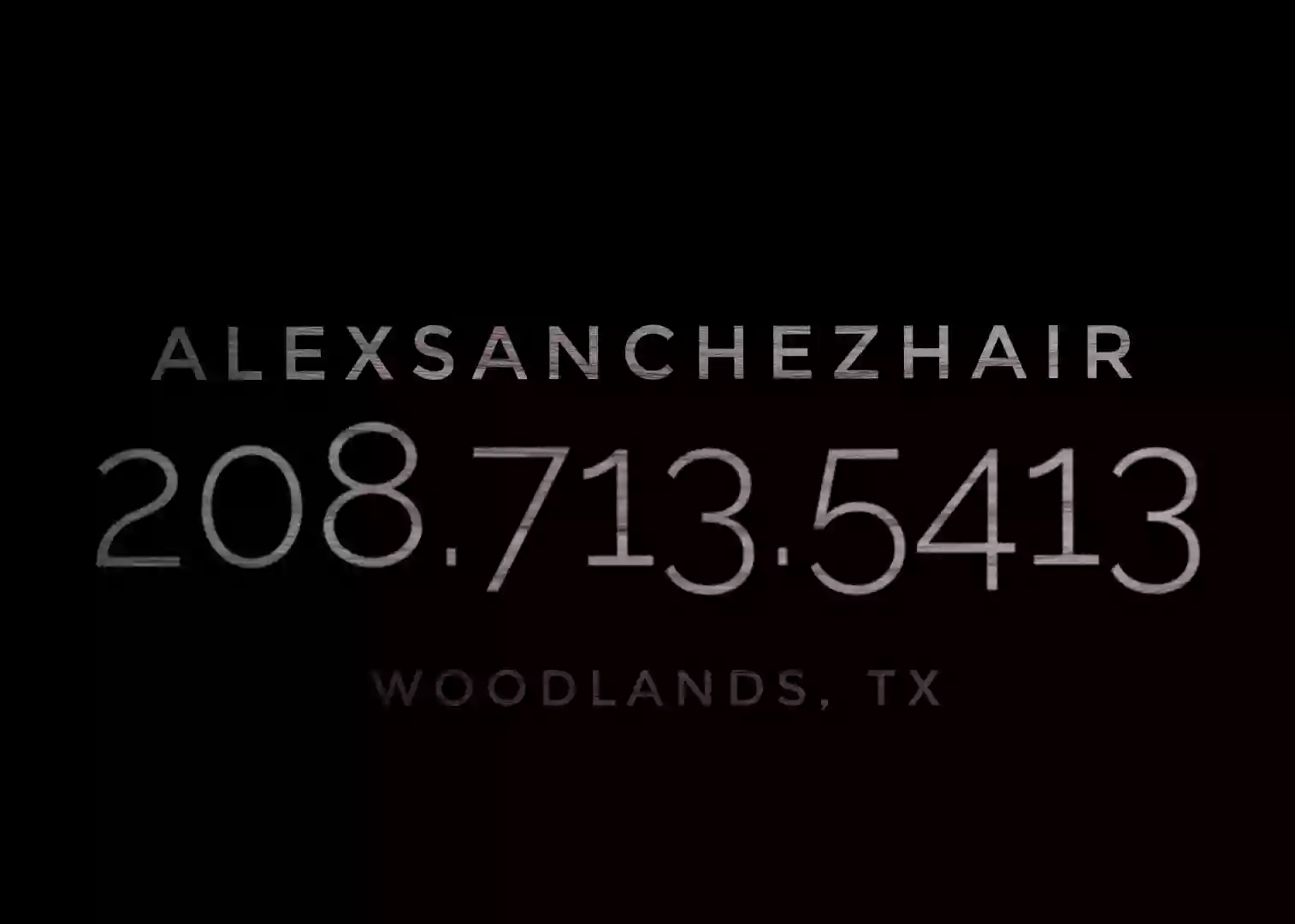 Alex Sanchez Hair
