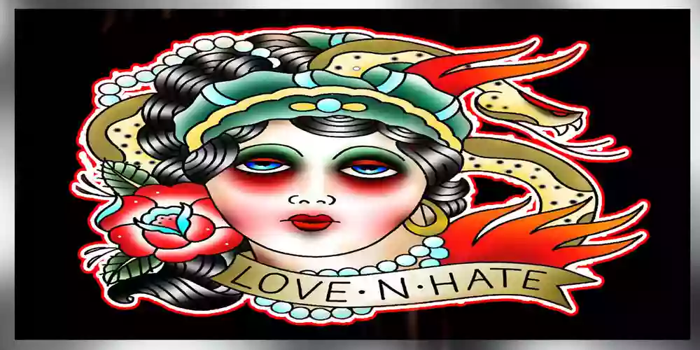 Love-n-Hate Tattoo