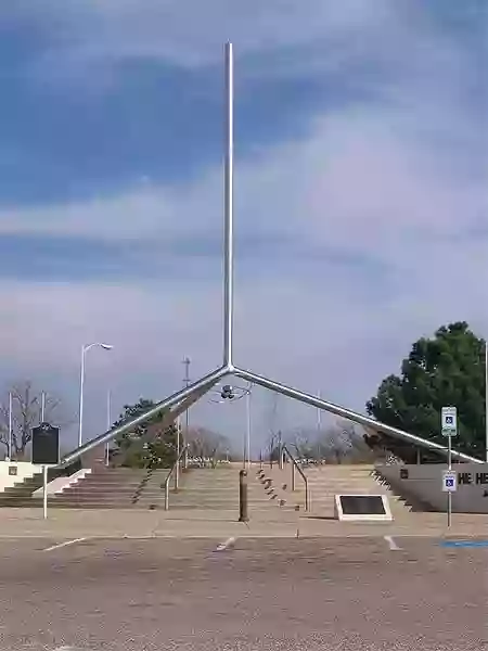 Helium Time Columns Monument