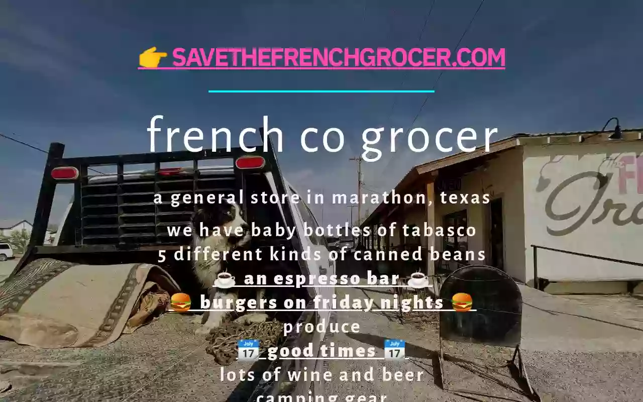 The French Company Grocer
