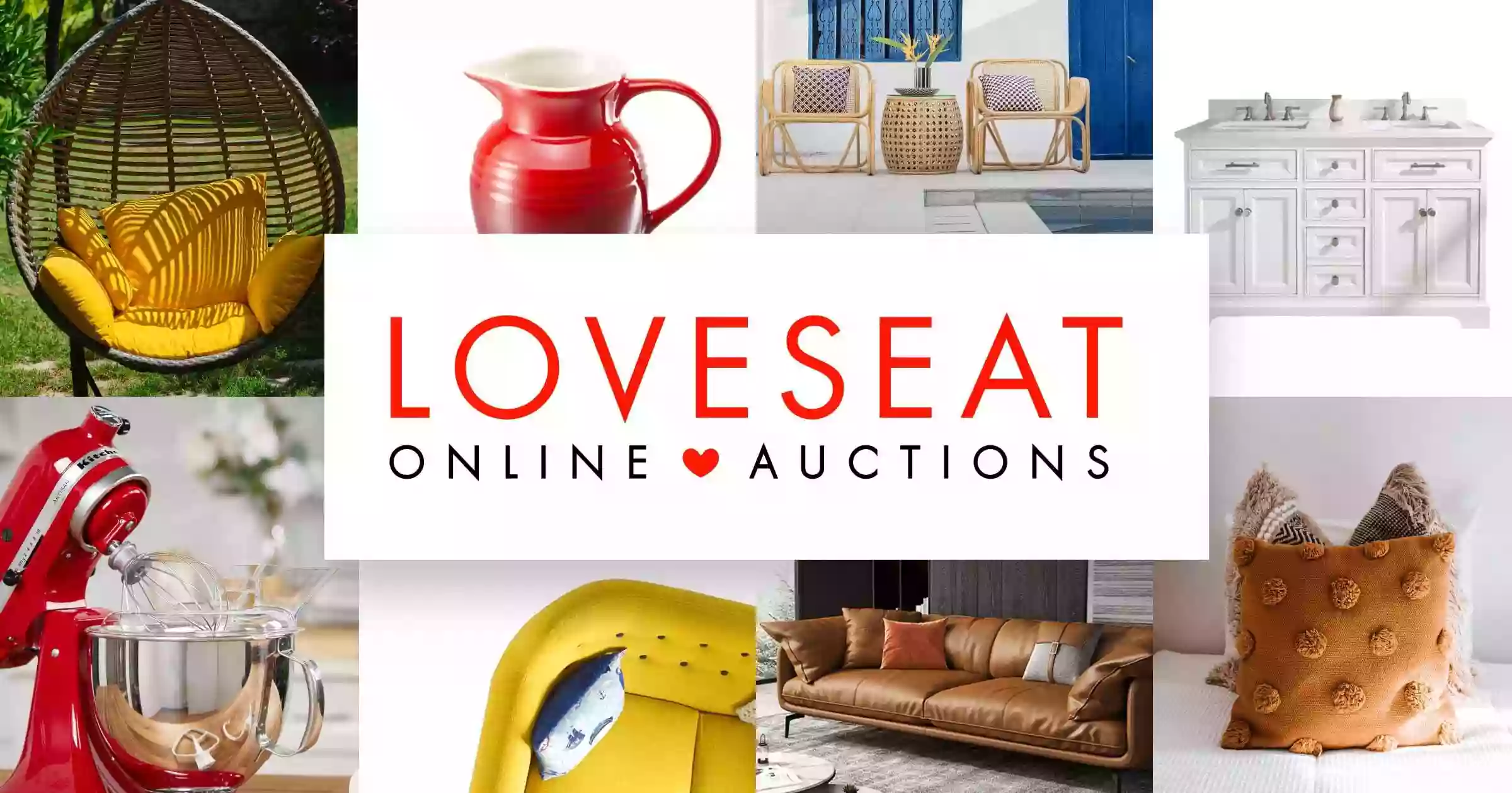 Loveseat Online Furniture Auction San Antonio