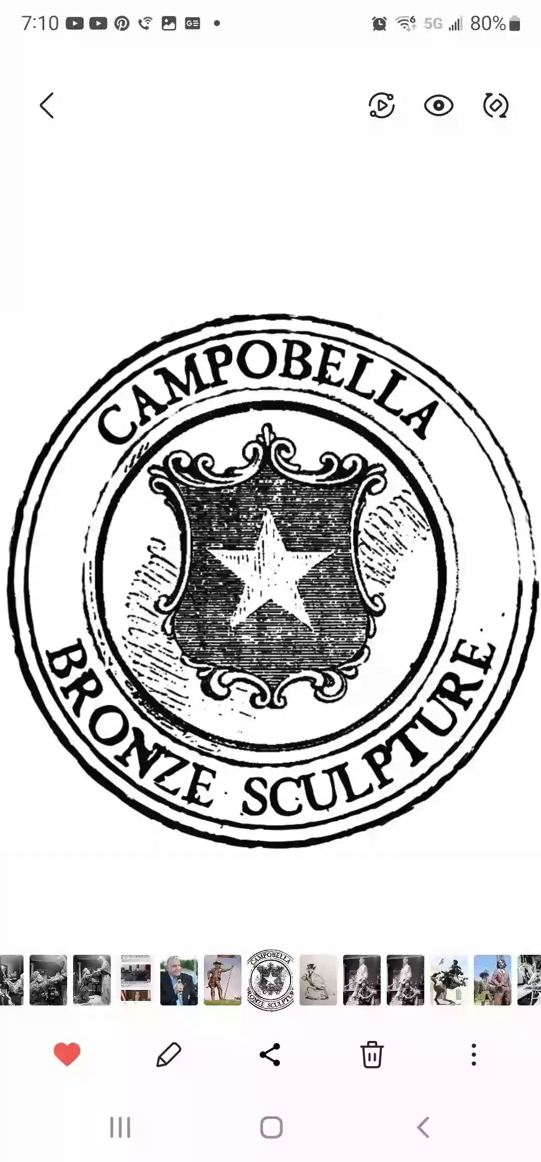 Campobella Bronze Sculpture