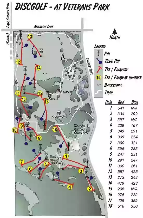 Veterans Park Disc Golf Course