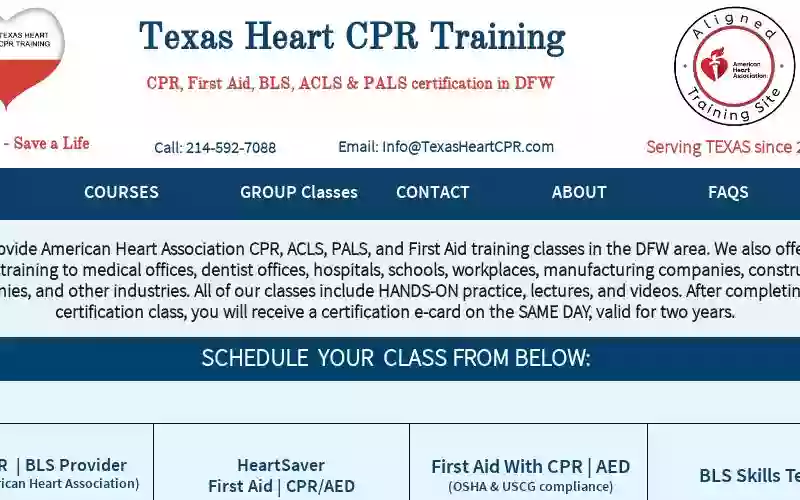 Texas Heart CPR Training