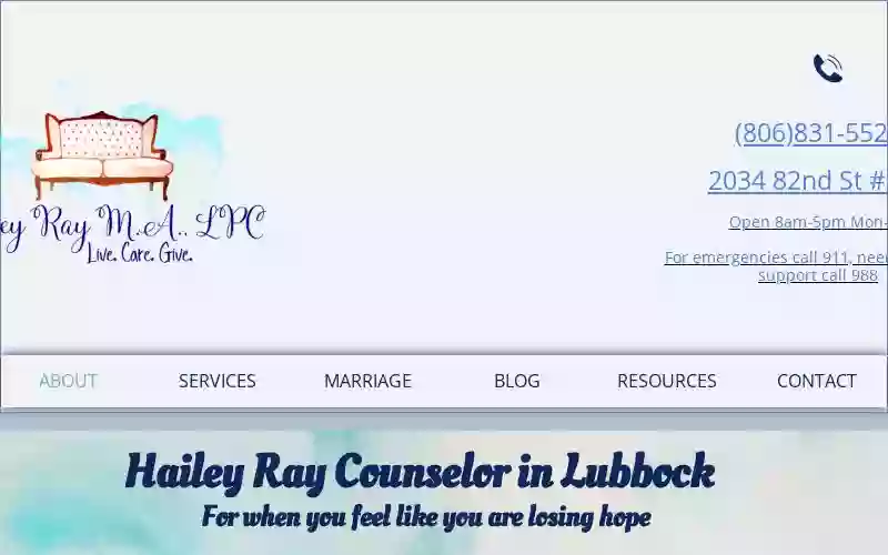 Hailey Ray Counselor MA, NCC, LPC-S