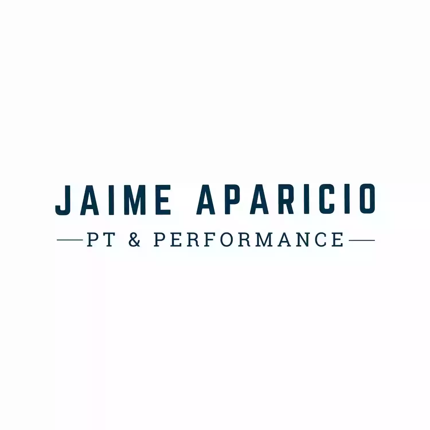 Dr. Jaime Aparicio PT & Performance