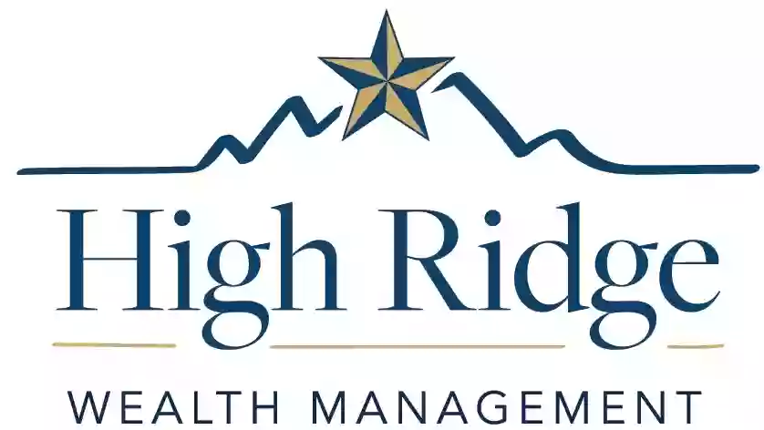 Bob Halter - High Ridge Wealth Management