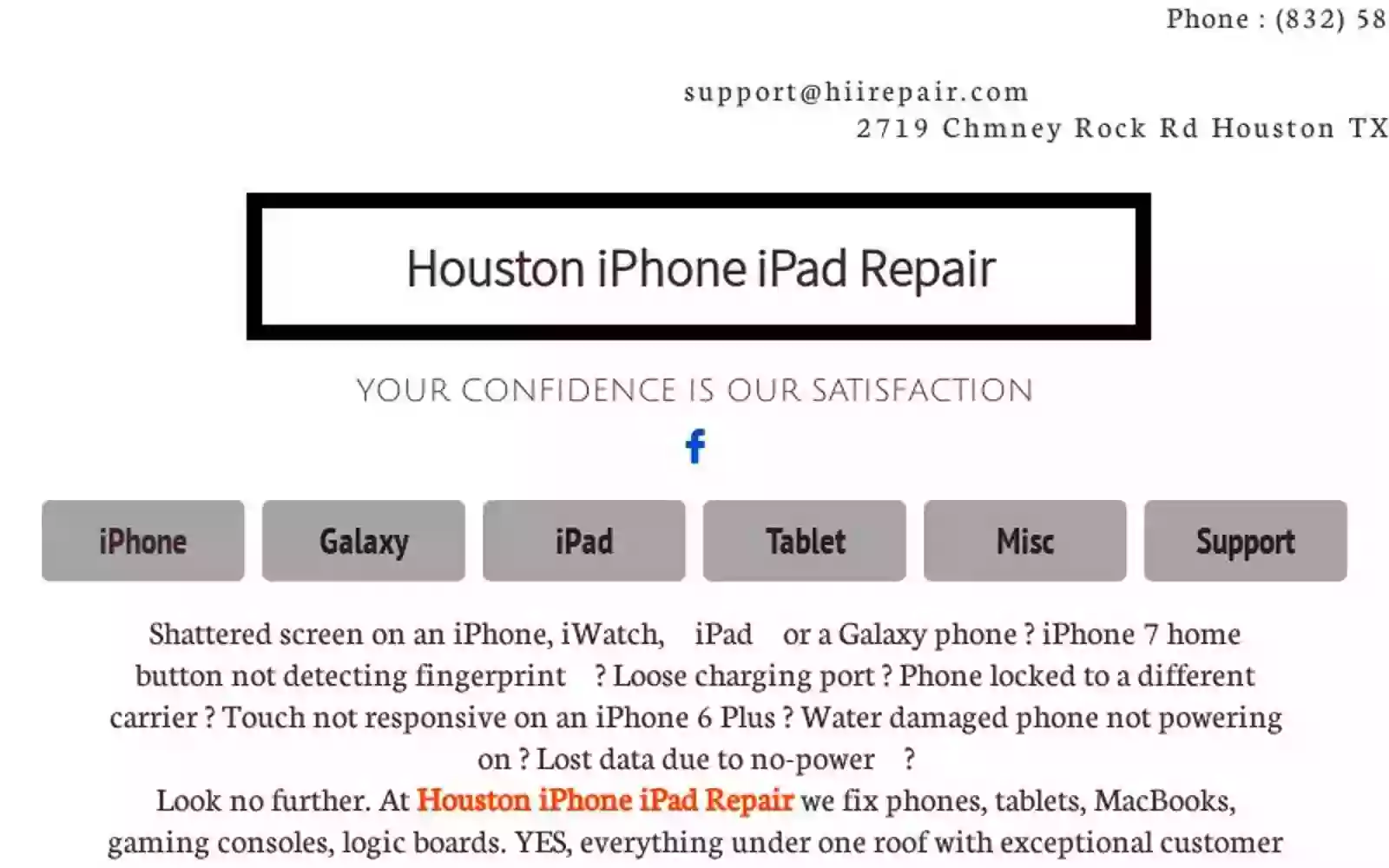 Angleton iPhone iPad Repair