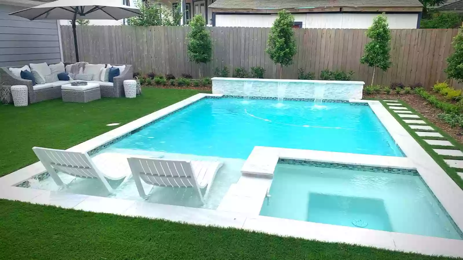 3D Pools and Landscape