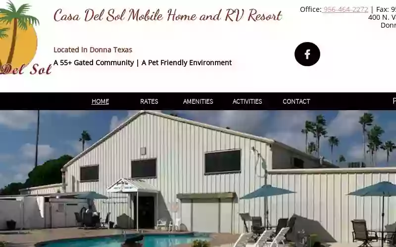 Casa Del Sol Mobile Home and RV Resort | Donna Texas