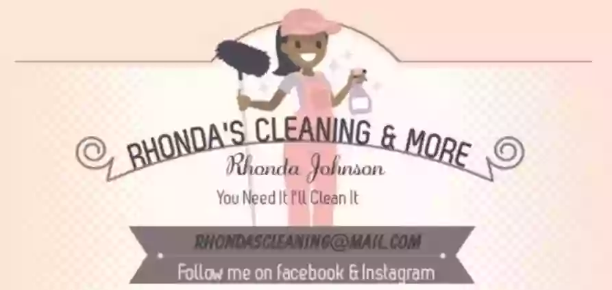Rhonda's Cleaning Service And More