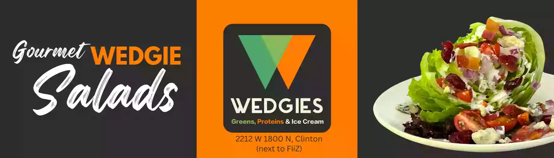 Wedgies - Greens, Proteins & Ice Cream