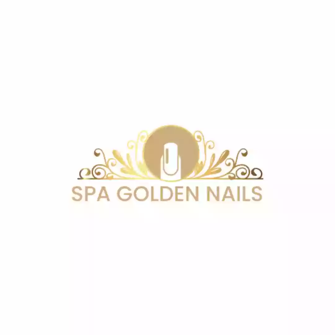 spa golden nails