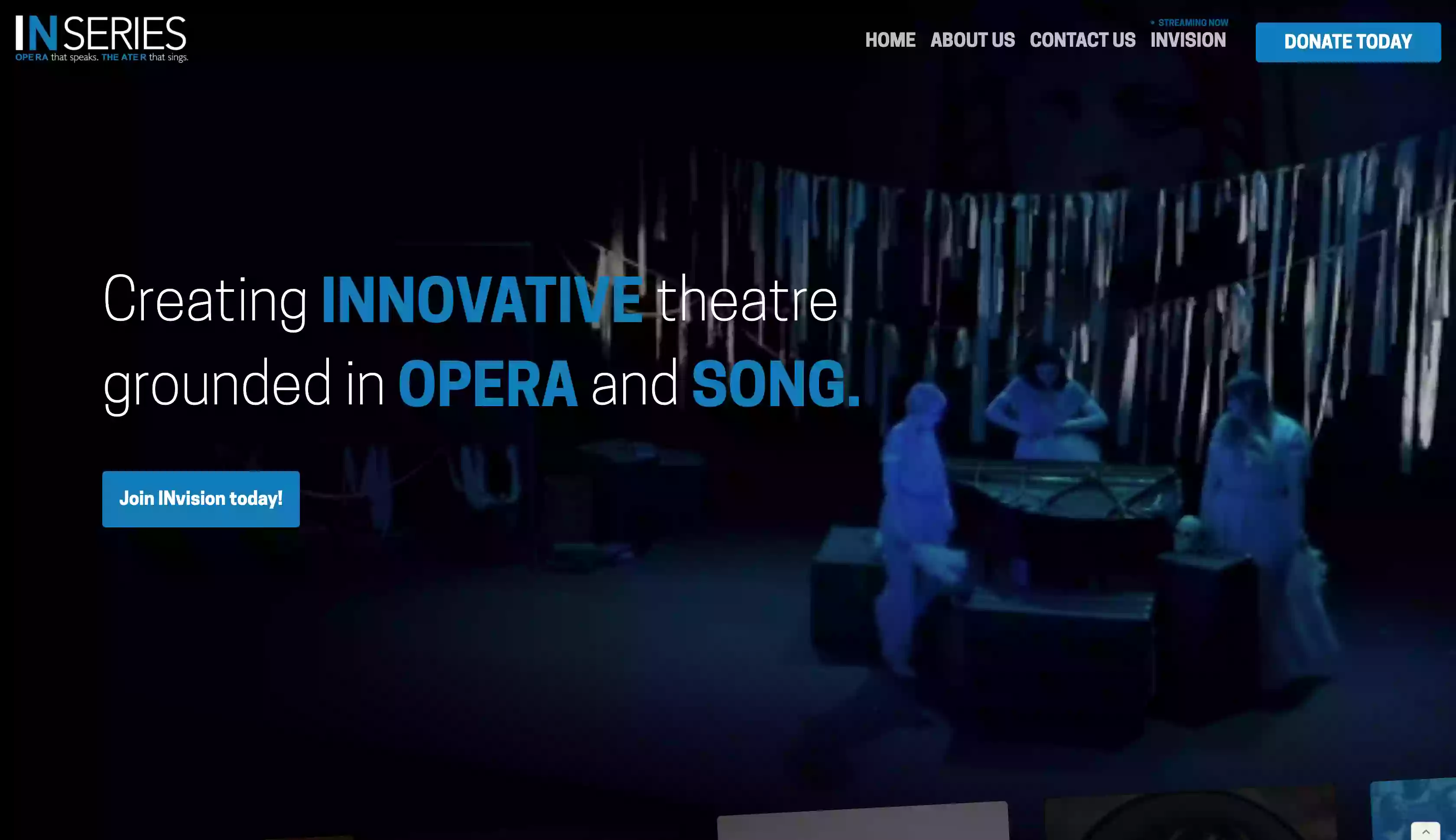 IN Series: Opera that speaks. Theater that sings.