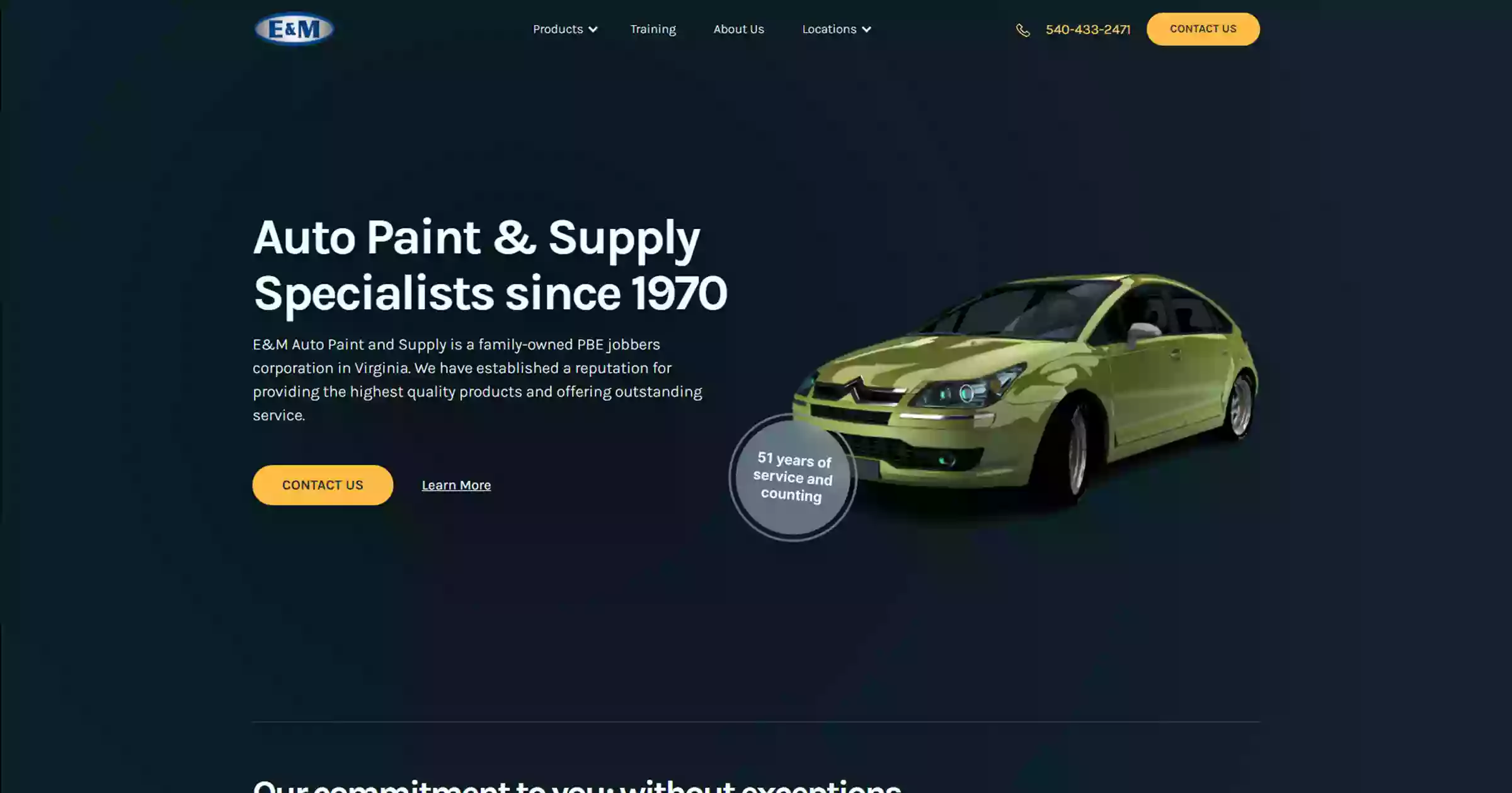 E & M Auto Paint And Supply Corporation