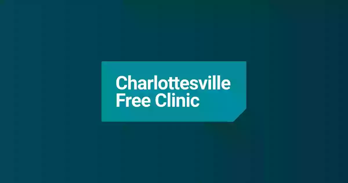 Charlottesville Free Clinic Dental Clinic