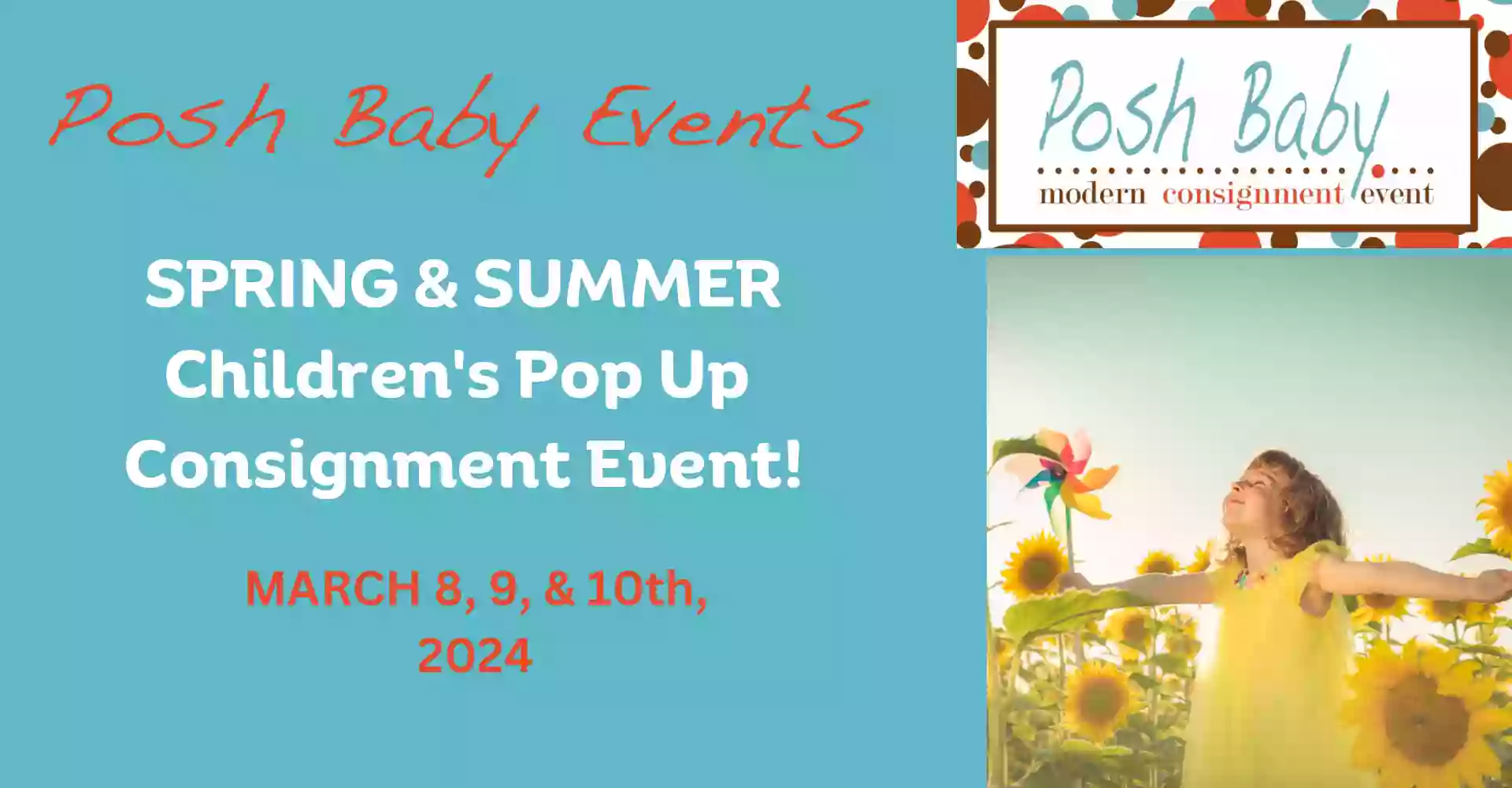 Posh Baby Children's Consignment Pop Up Events