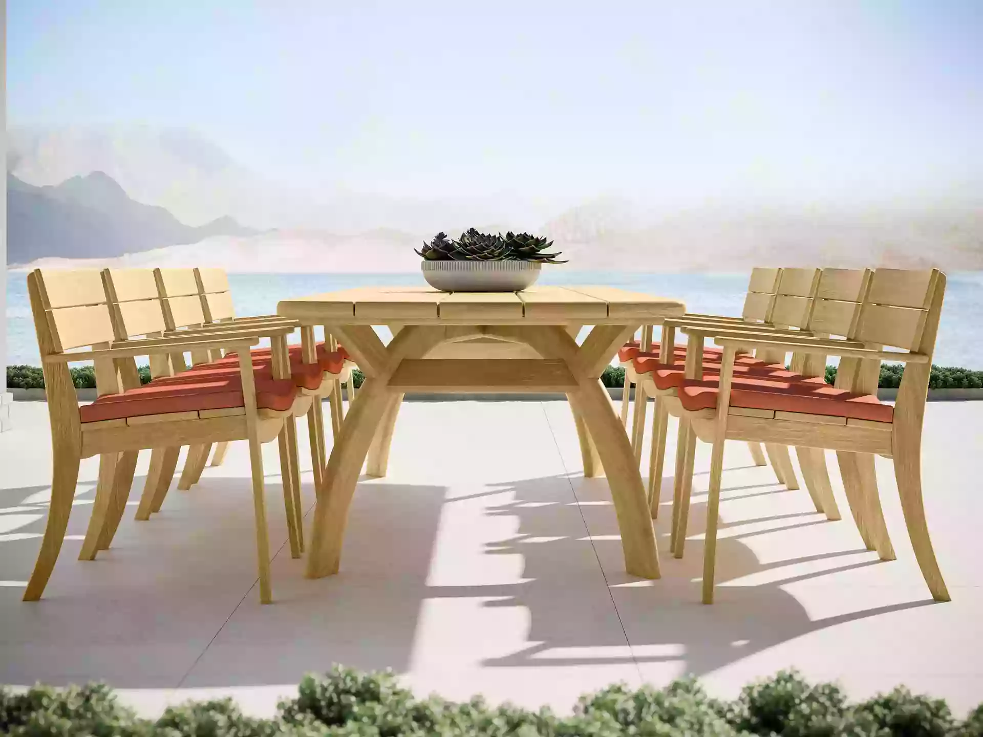 Jensen Outdoor - Sustainable Luxury Wood Furniture