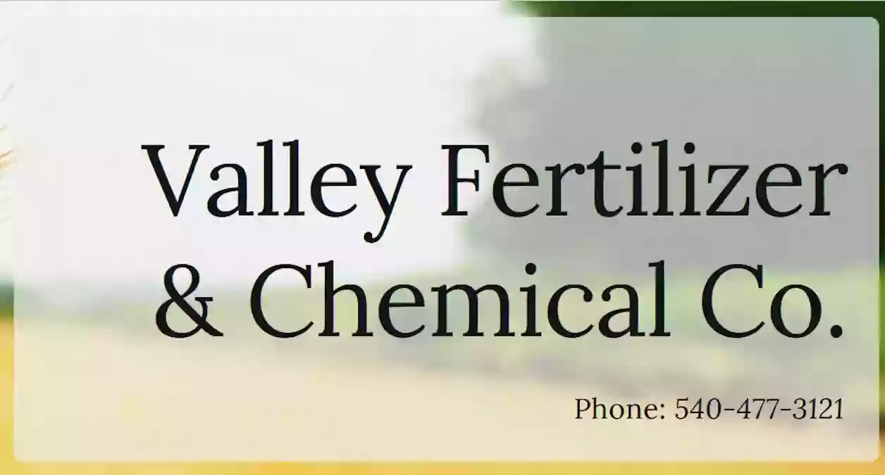 The Valley Fertilizer & Chemical Company, Inc.