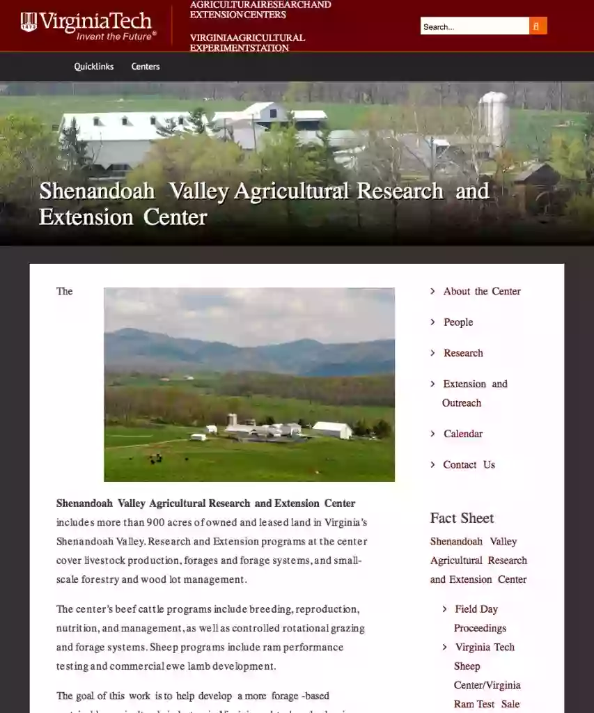 McCormick Farm/Shenandoah Valley Agriculture Research & Extension Center