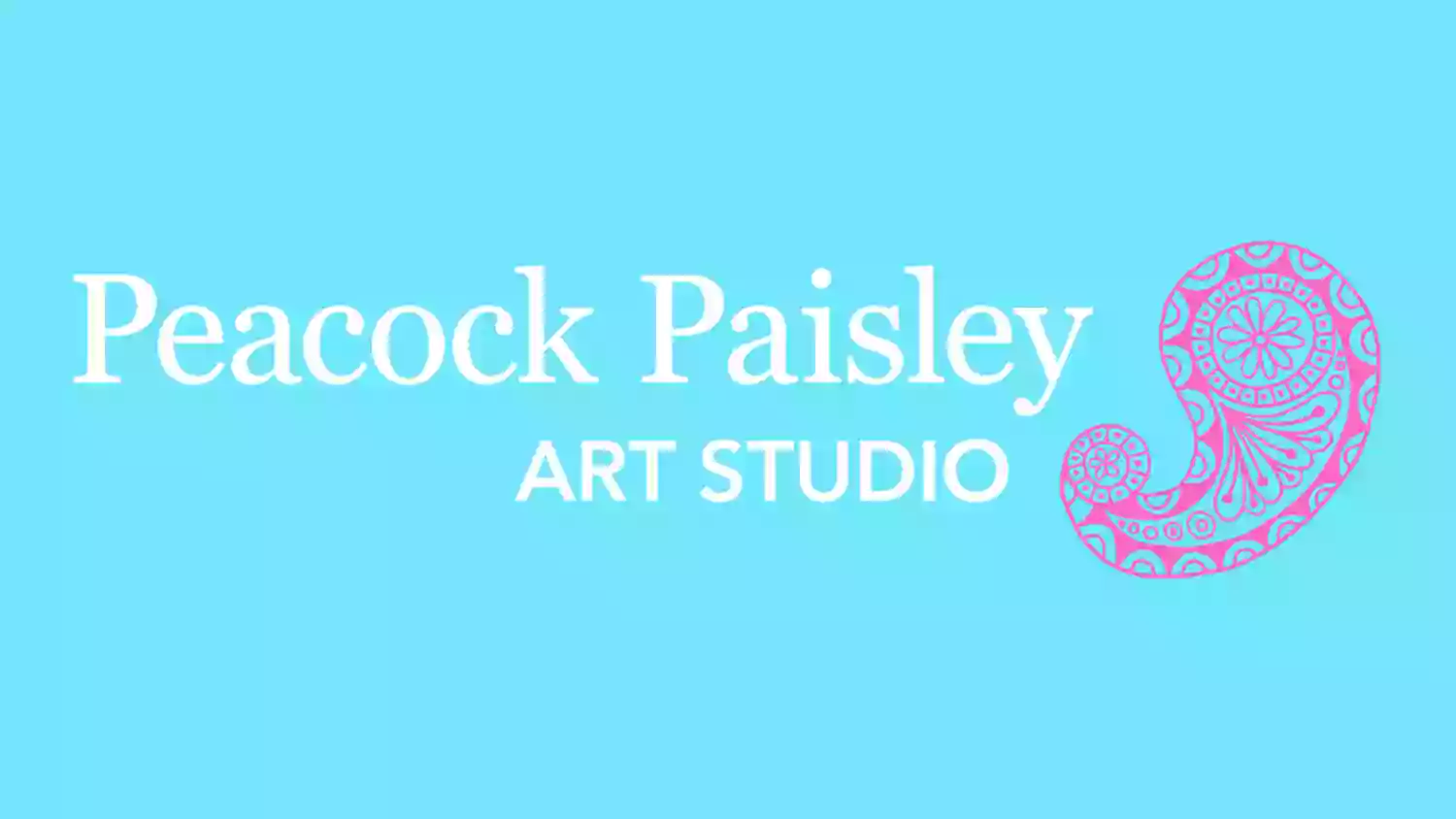 Peacock Paisley Art Studio