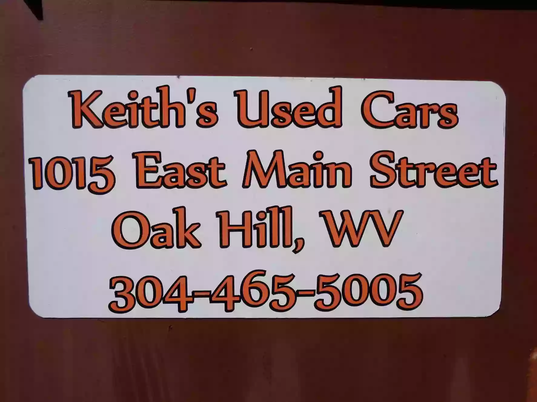 Keith's Used Cars LLC