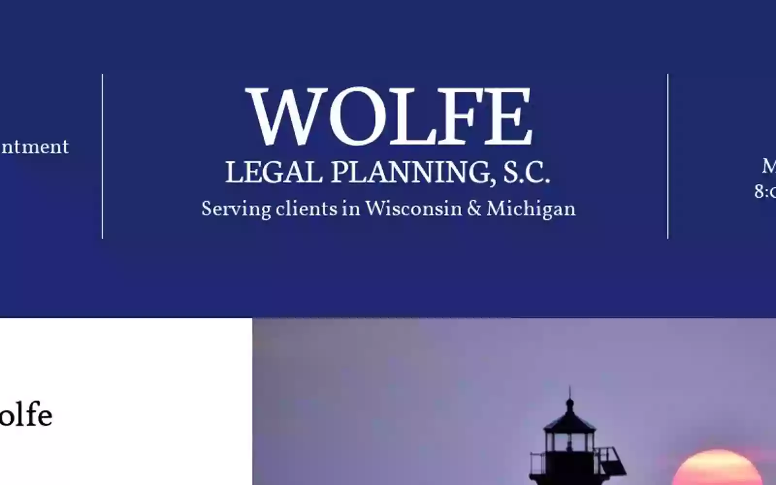 Wolfe Legal Planning, S.C.