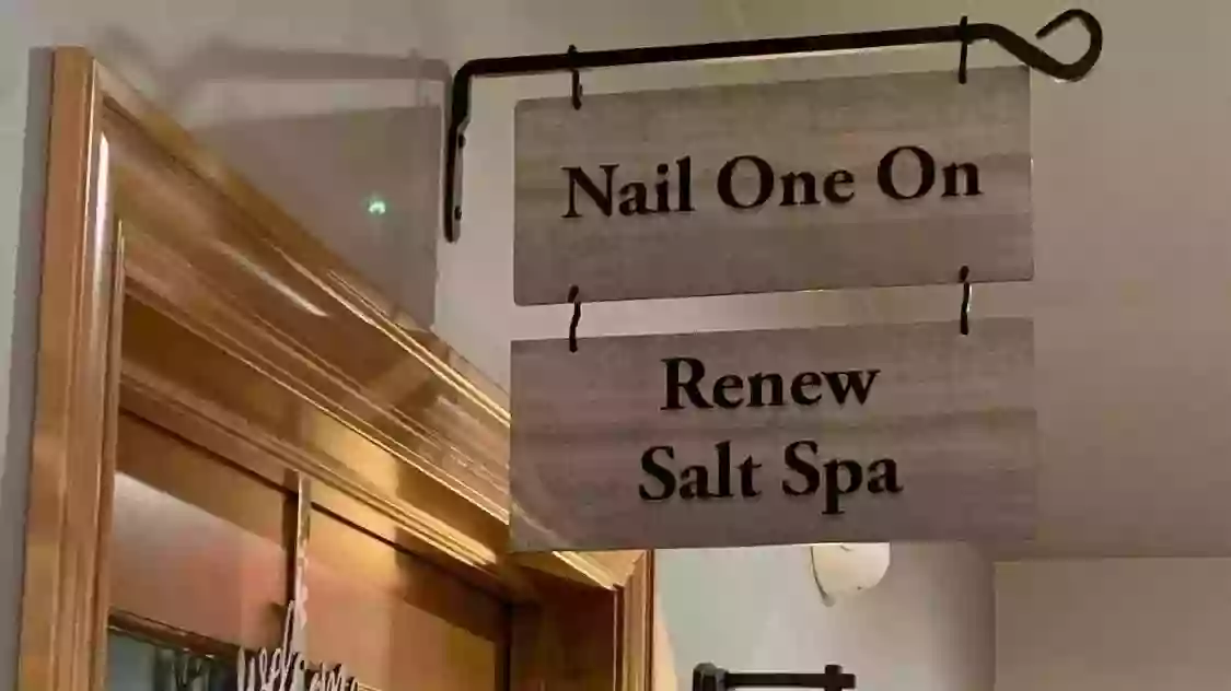 Nail one on! And Renew Salt Spa LLC.