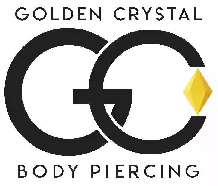 Golden Crystal Body Piercing