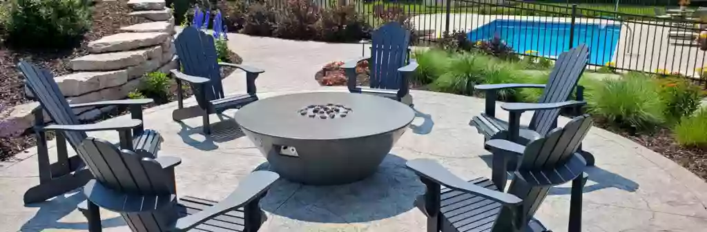 CastinCrete Concrete Fire Pit Tables, Concrete Sinks Hartland WI